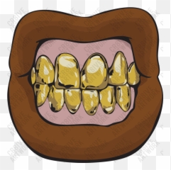 Download Teeth Grill Png Clip Art Library - Lips Mouth With