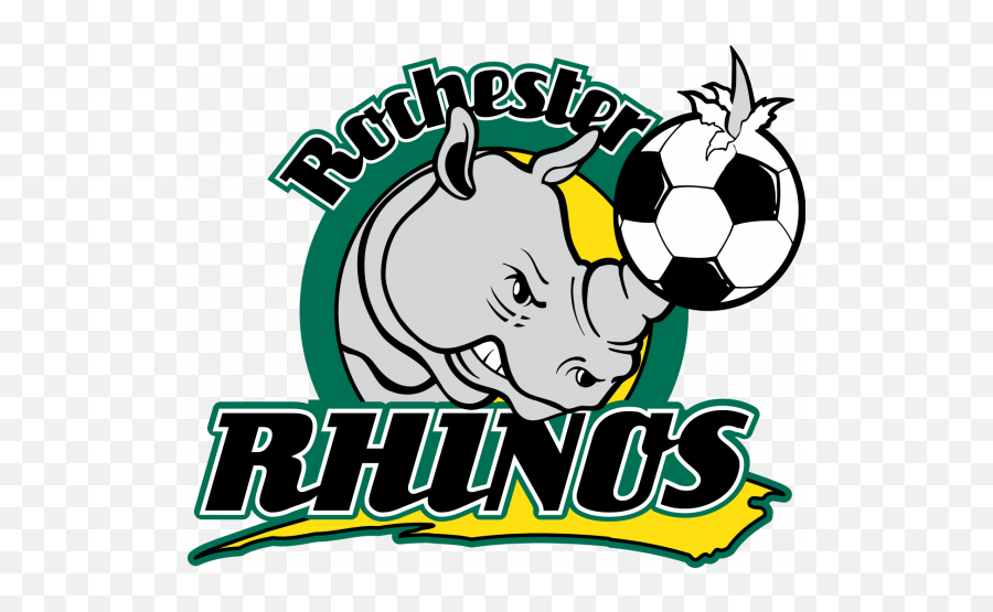 Fifty Epic Sports Logos - Rochester Raging Rhinos Png,Dodge Ball Logos