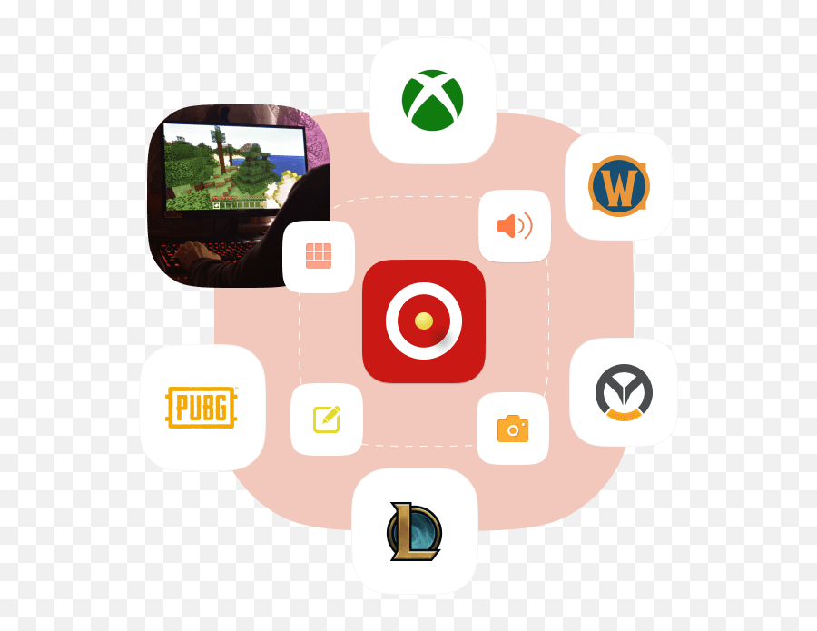 Fonelab Screen Recorder - Technology Applications Png,Capture Xbox 1 Icon