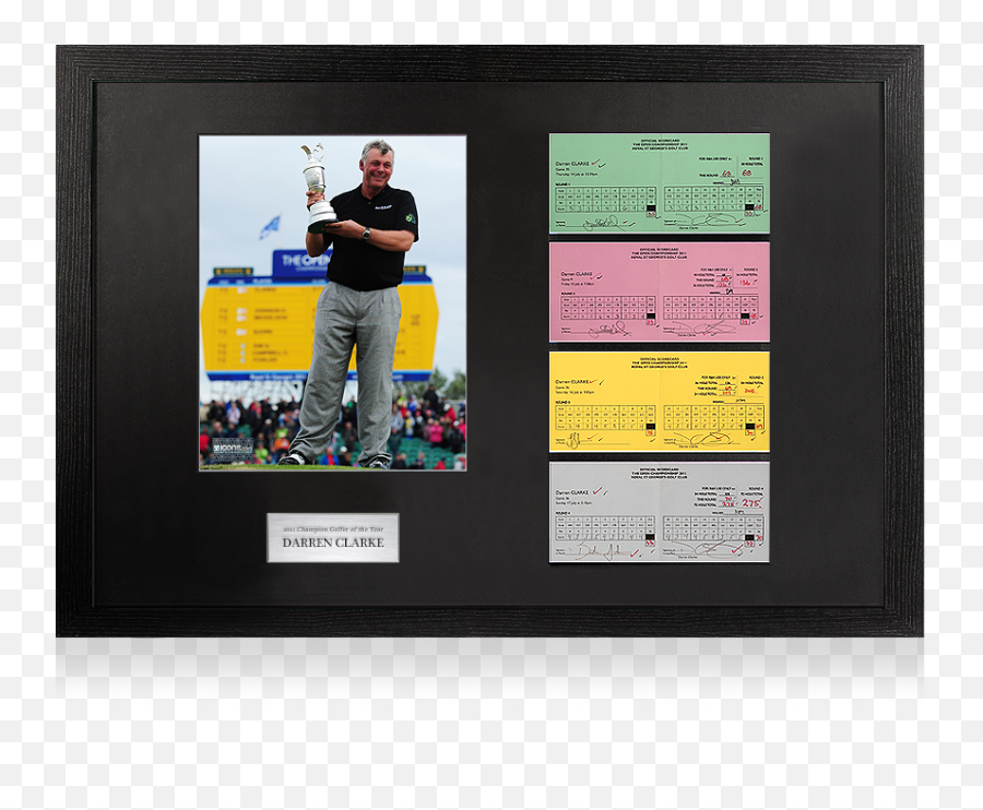 Darren Clarke 2011 Royal St Georges - Picture Frame Png,St George Icon For Sale