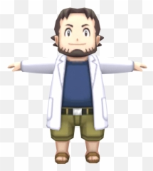 3ds - Pokémon Omega Ruby Alpha Sapphire Professor Birch png