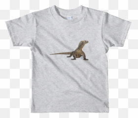 Komodo - Dragon Print Short Sleeve Kids Tshirt Kids Learning Tube Sedna Png,Komodo Dragon Png