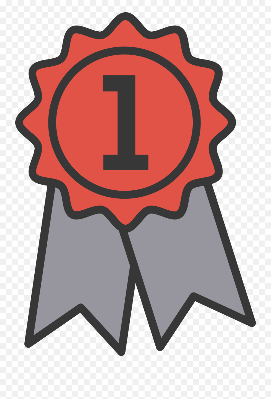 Free First Place Ribbon 1197351 Png - Dot,First Place Icon
