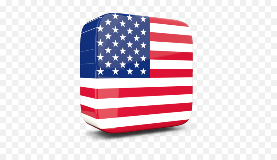 Glossy Square Icon 3d - United States Olympic Committee Png,United States Flag Png