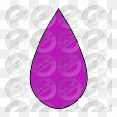 Teardrop Picture For Classroom Therapy Use - Great Vertical png