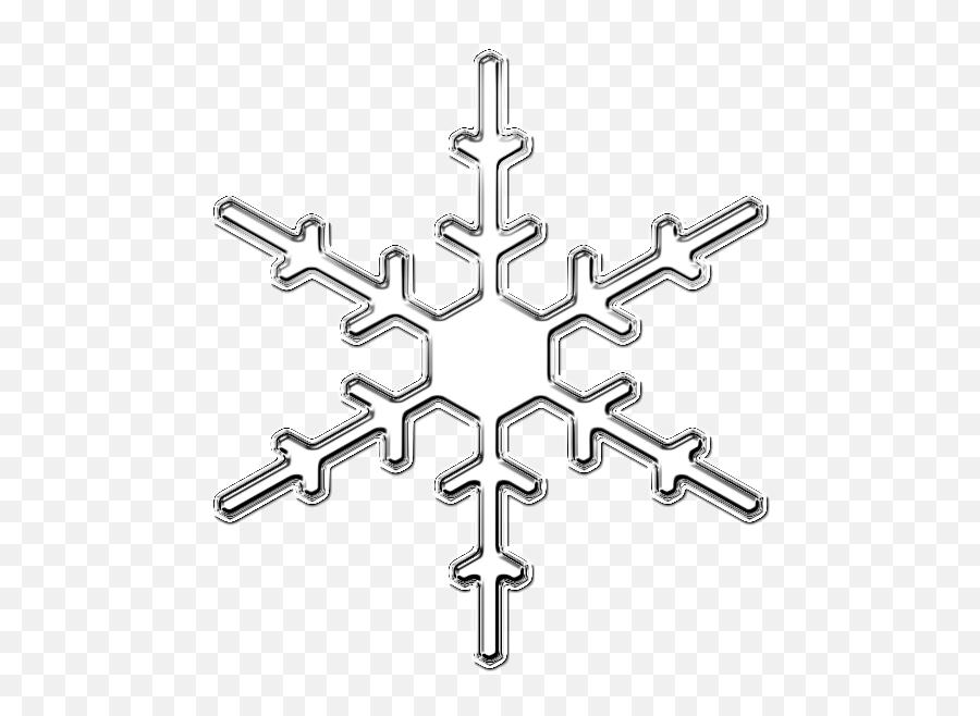 Snow Flake Chrome - Chrome Snow Flake Png,Snow Flake Png