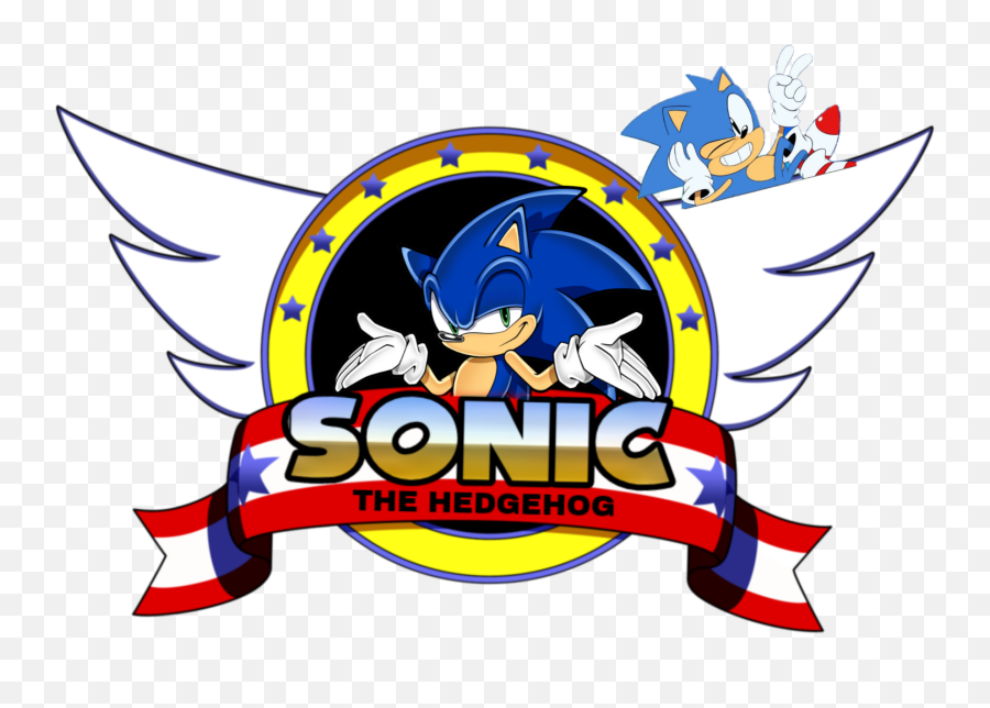 Sonic And Classic - Sonic Png Logo,Sonic R Logo