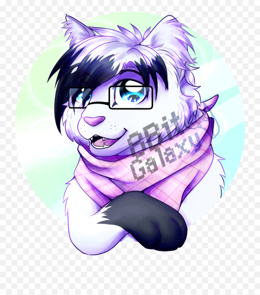 Icon For Spottehthekitty By 8bit - Galaxy Fur Affinity Dot Fictional Character Png,8bit Icon