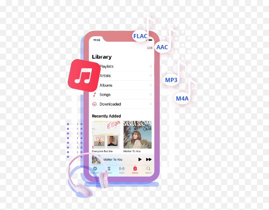 Tunefab Itunes Audio Converter U2013 Best Apple Music Recorder - Mobile Phone Png,Psp Music Icon