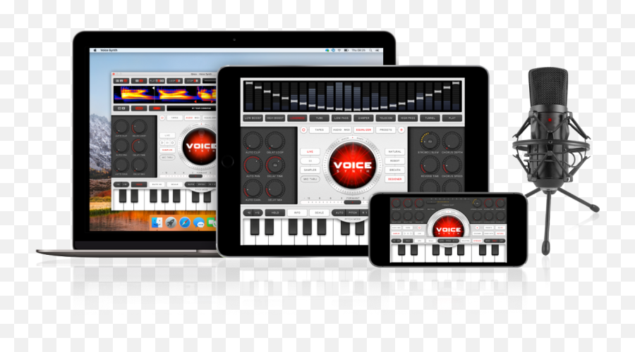 Voice Synth - Voice Synth Png,Icon Ipad Midi Controller