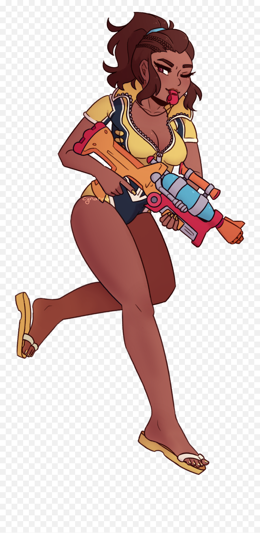 Shore Patrol Kinessa Oc Paladins - Paladins Kinessa Shore Patrol Png,Paladins Png