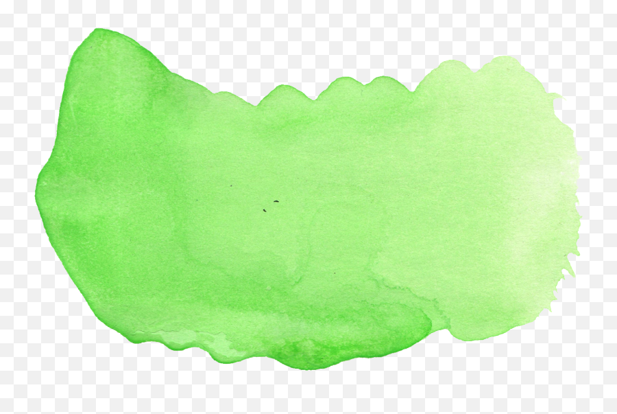 37 Green Watercolor Brush Stroke - Transparent Background Transparent Green Watercolor Png,Green Transparent Background