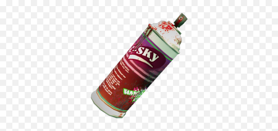 Red Spray Paint - Spray Paint Can Png,Spray Paint X Png