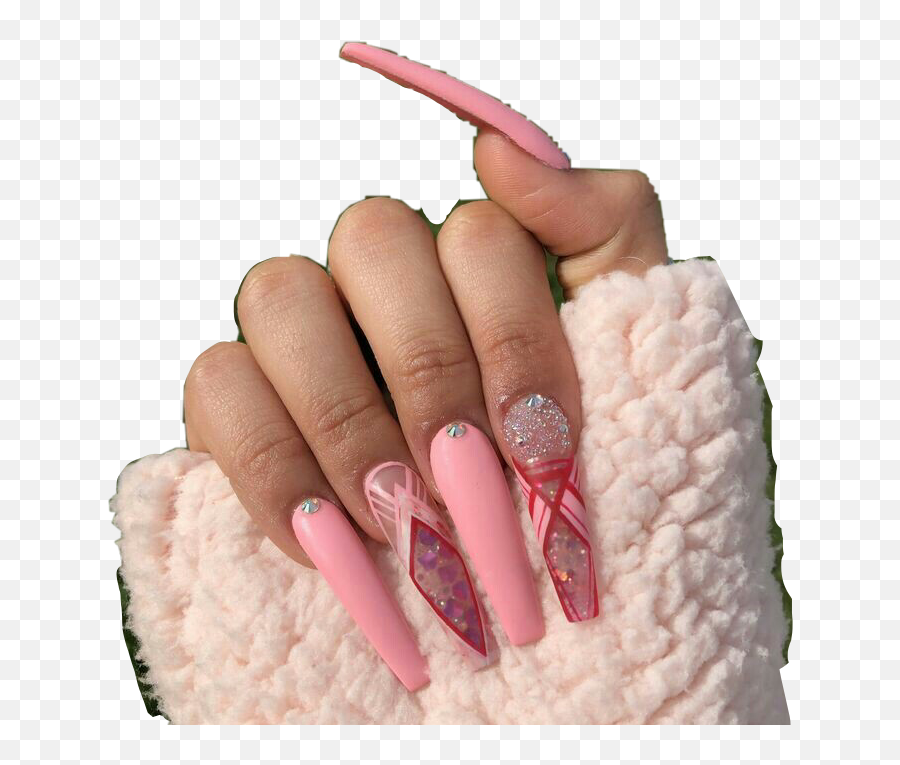 Follow For More Nails Acrylic - Acrylic Nails Png,Manicure Png