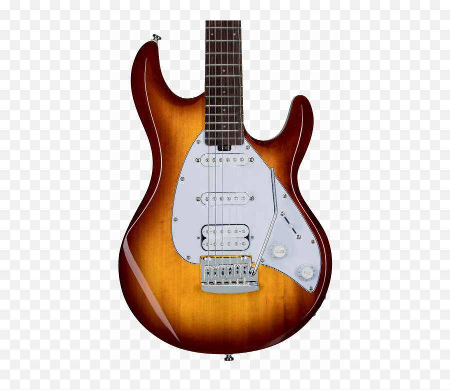 Download Hd Sterling Music Man Sub Electric Guitar Sunburst - Schecter Hellraiser Png,Guitar Silhouette Png