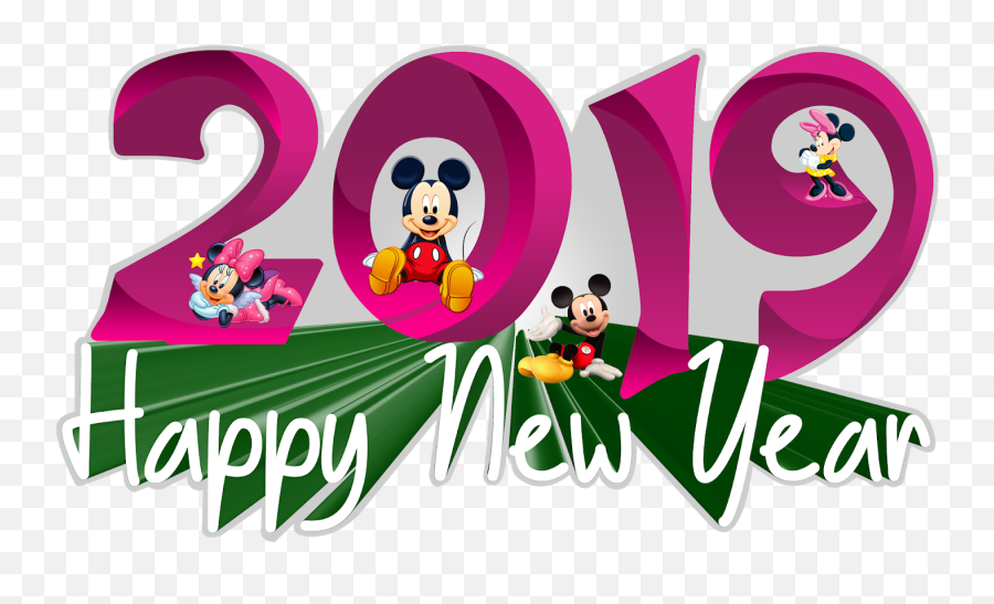 2019 Happy New Year Transparent Png Pictures Naveengfx - Happy New Year Flex Images Hd Png,New Year Transparent