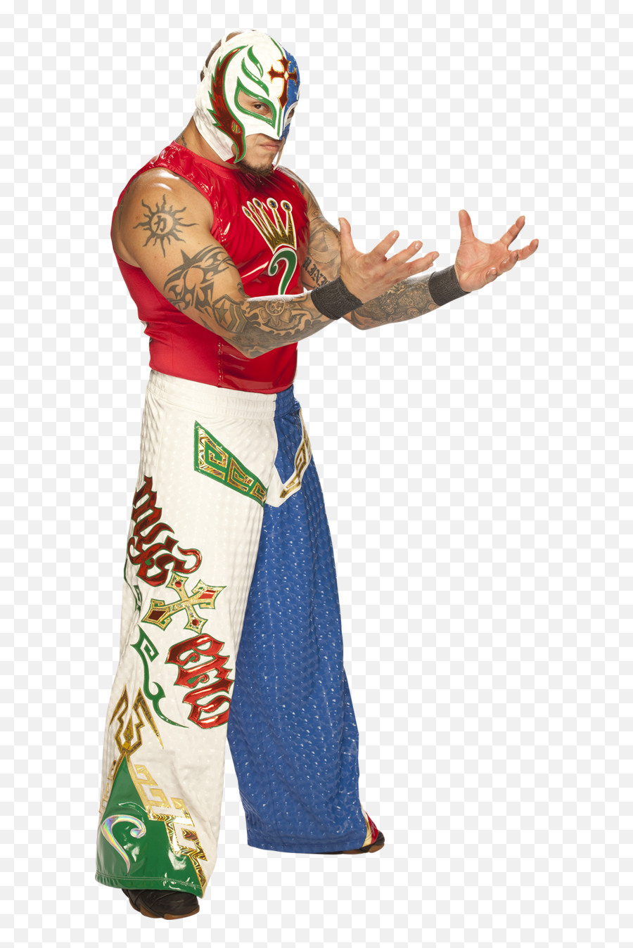 Rey Mysterio Mexican Suit Png Image - Rey Mysterio Mexican Suit,Mysterio Png