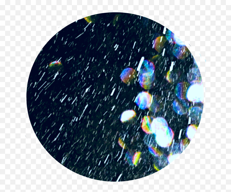 Bokeh Dots Rain Lights Circle Circles Line Dark - Circle Png,Bokeh Lights Png