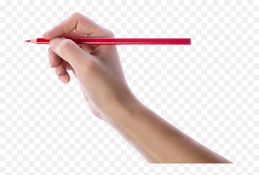 Hand Writing With Pencil Png - Hand Png Download Png Pencil,Hand Writing Png
