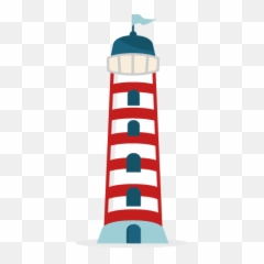 Cliparts - Transparent Nautical Clipart Png,Lighthouse Png
