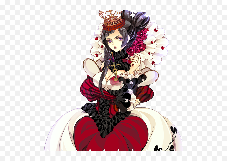 Anime Heart Png - Red Queen Alice In Wonderland Anime,Anime Heart Png