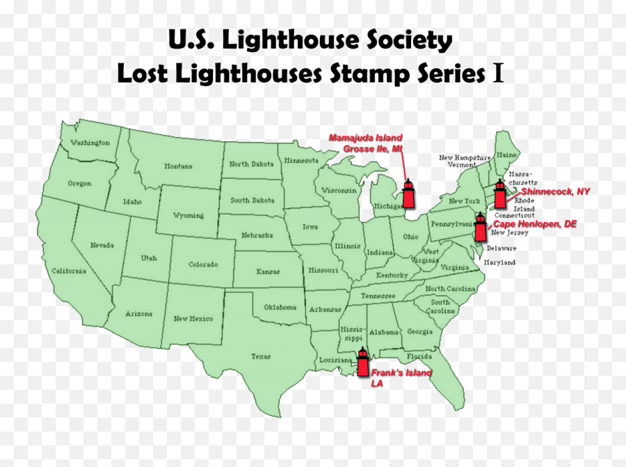 Lighthouse Passport Stamp Collector Series Us - Atlas Png,Passport Stamp Png