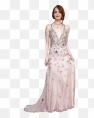 Thefavourite Oscars Emmastone Emma Stone - Gown Png,Emma Stone Png