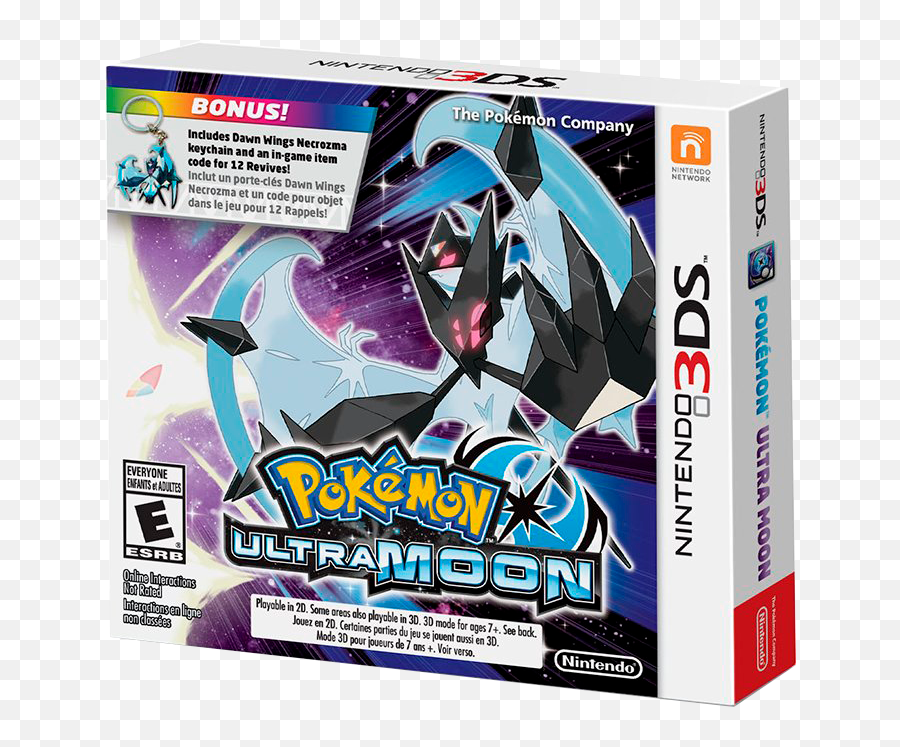 Pokémon Ultra Moon Details - Launchbox Games Database Pokémon Ultra Sun Starter Pack Png,Pokemon Ultra Moon Logo