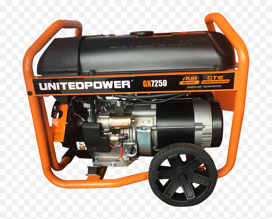 United Power Generator - Gasoline Series 73kw Gx7250 Electric Generator Png,Png Generator