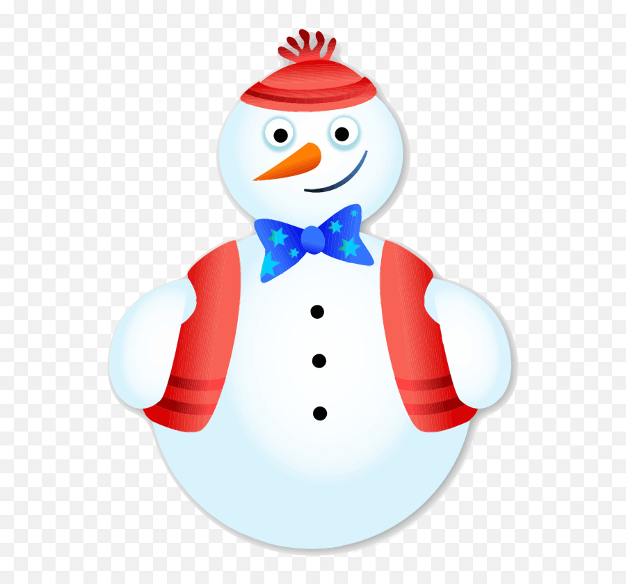 Upbeat Snow Man Christmas Cartoons Free Cartoon Png