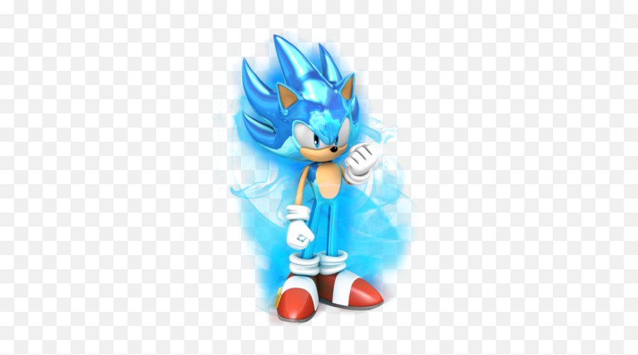 Super Sonic God - Roblox Super Sonic Blue Png,Super Sonic Png