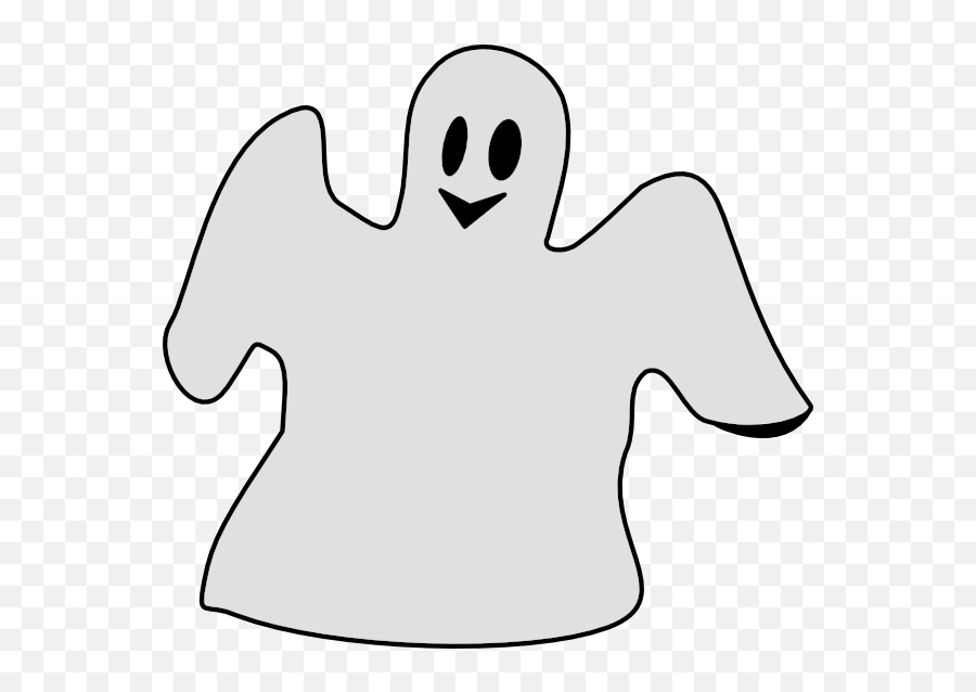 Clipart Of Ghost Must And However Transparent Cartoon - Clip Art Png,Ghost Clipart Transparent Background