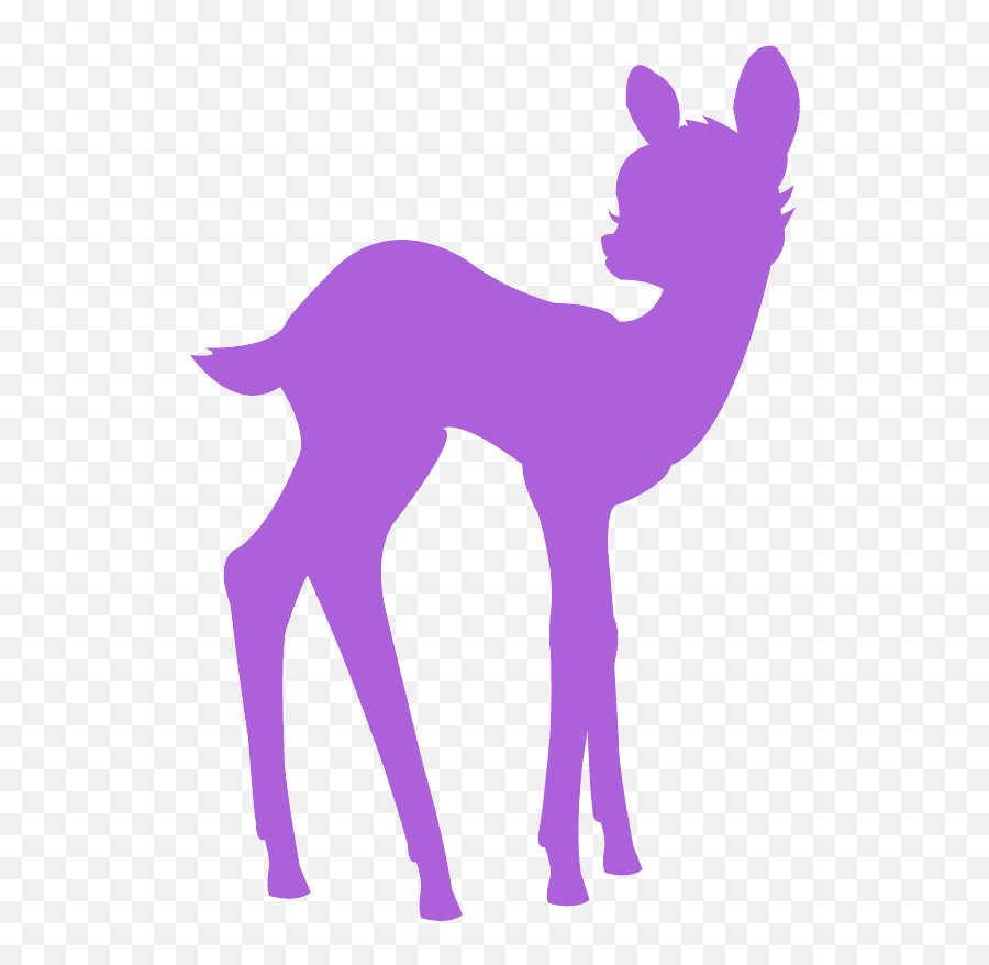 Bambi Silhouette - Free Vector Silhouettes Creazilla Arabian Camel Png,Bambi Png