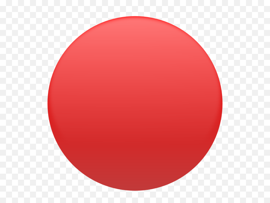 Round Red Button Clip Art - Circle Png,Red Button Png