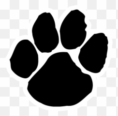 Tiger Paw Print Clipart Png Download - Panther