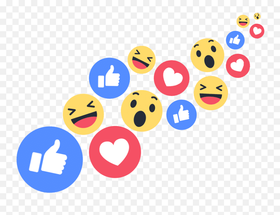 Buy Facebook Post Reactions Love Wow Sad Hahareactions - Facebook Live Reactions Png,Angry React Png