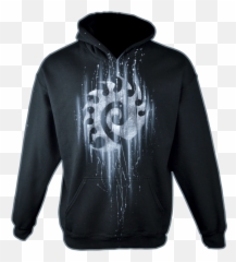 Custom Airbrushed Starcraft Zerg Hoodie - png