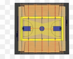 Basketball Court Community Loudspeakers From Biamp - png