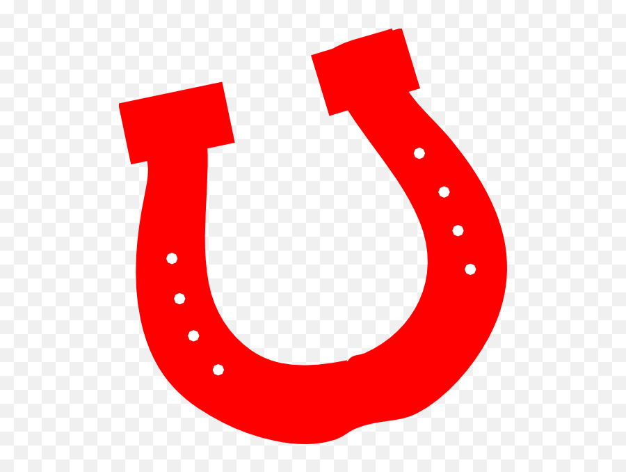 Red Horseshoe - Horse Shoe Pink Png,Horse Shoe Png