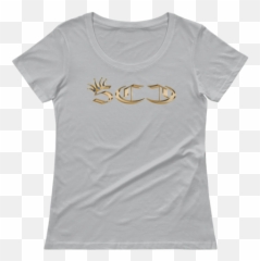 500 Cartel Gold Crown Logo Ladies - Breast Cancer Survivor Daughter Shirts png