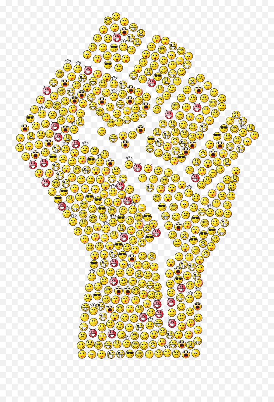 Fist Hand Clenched - Blm Fist Transparent Background Png,Fist Emoji Png