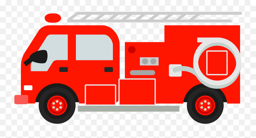 Fire Truck Clipart - Commercial Vehicle Png,Firetruck Png