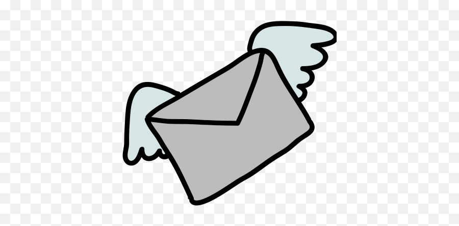 Mail With Wings Icon - Icon Png,Wings Vector Png