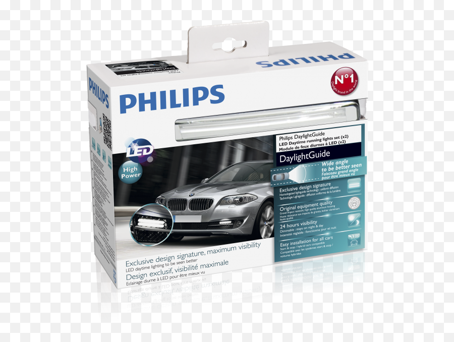 Car Lights Png - Philips Led Daylight Guide 12825wledx1,Car Lights Png