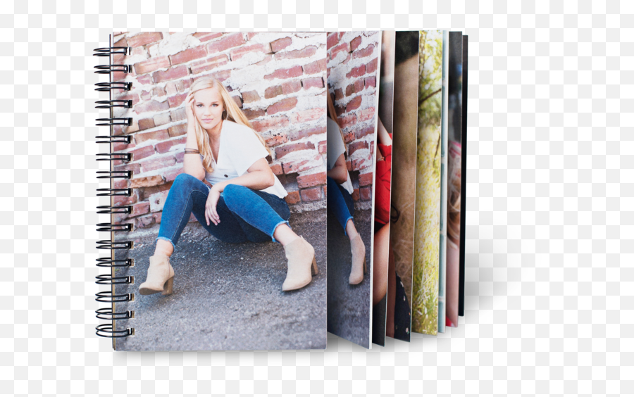 Press Print Spiral Bound Photo Books - Book Cover Png,Spiral Png