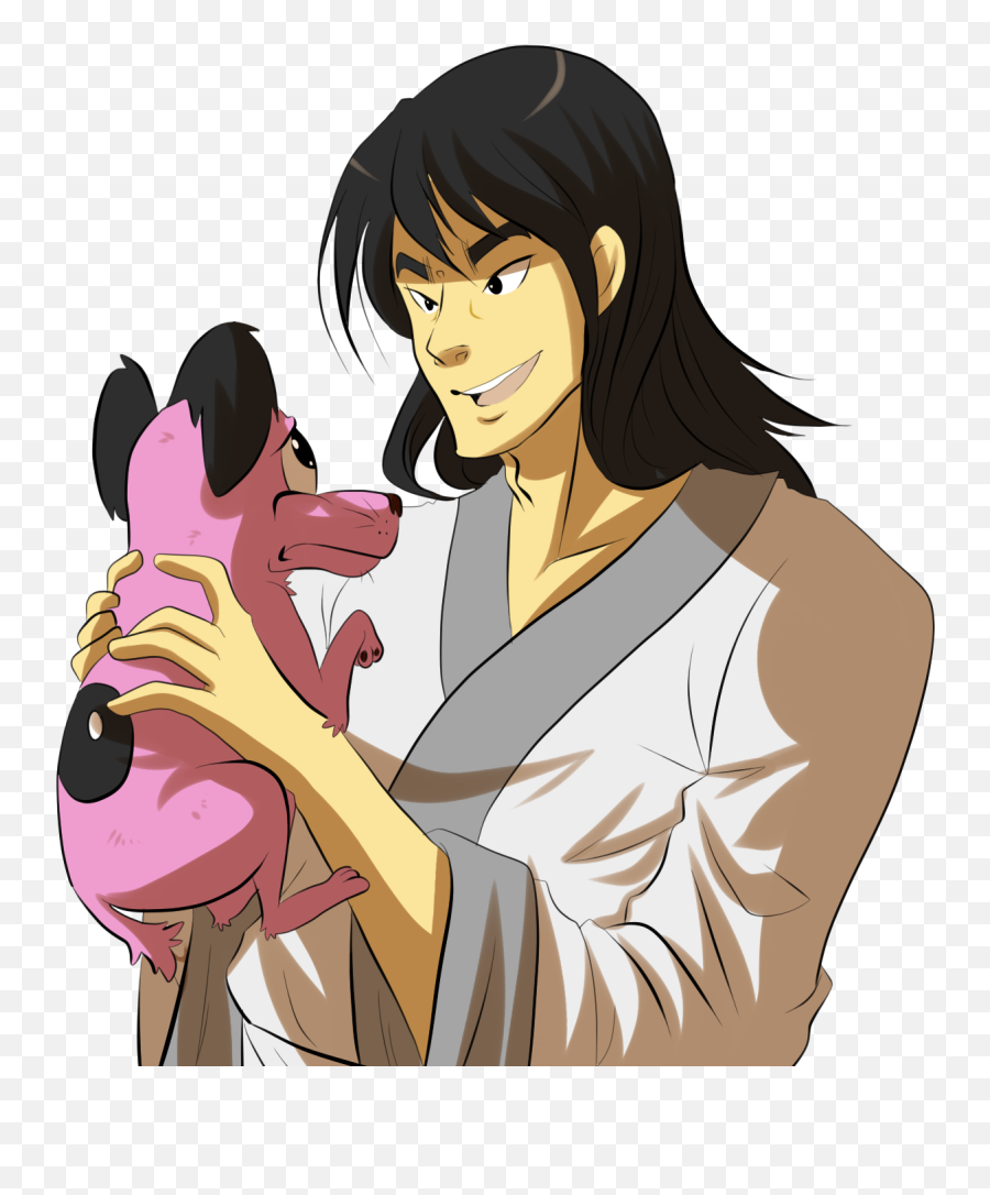 Courage The Cowardly Dog Samurai Jack Png