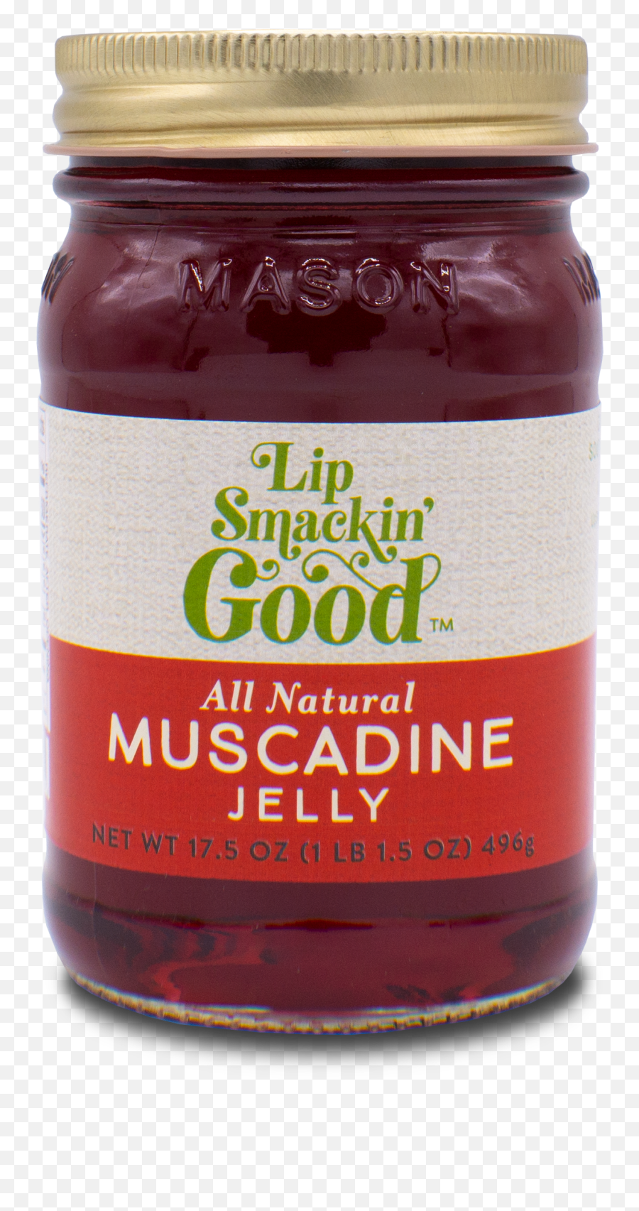 Muscadine Jelly Lip Smackin Good - Chocolate Spread Png,Jelly Jar Png