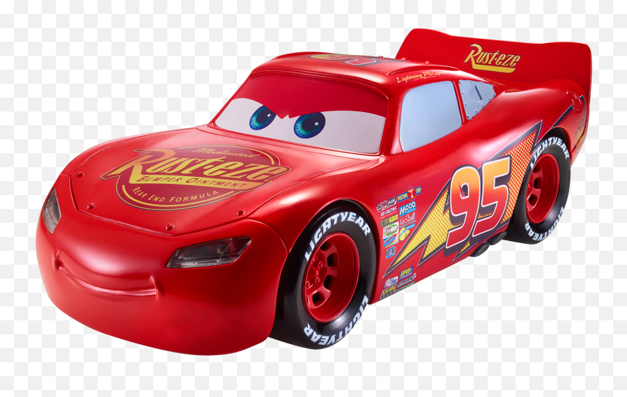 Download Cars Movie Moves Lightning Mcqueen Car - Disney Lightning Mcqueen Car Png,Lightning Mcqueen Logo