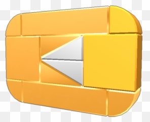 Youtube Play Button Png Images - Gold
