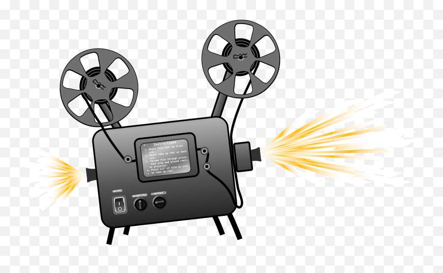 Transparent Movie Projector - Movie Projector Clipart Png,Projector Png